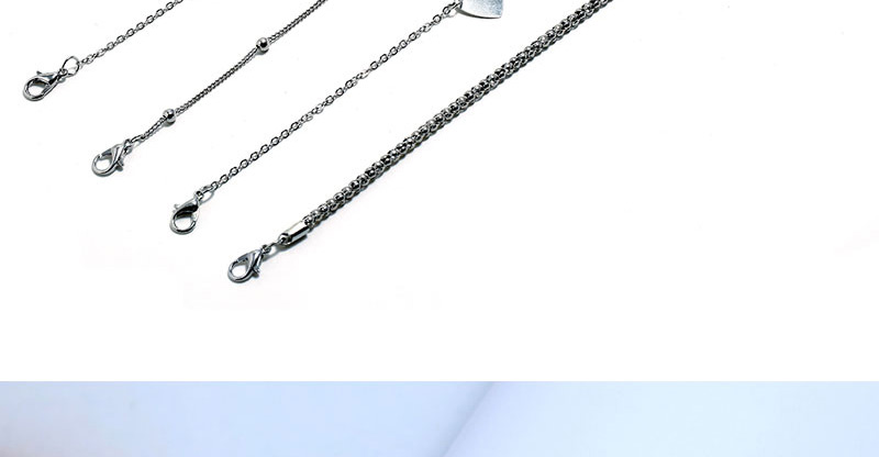 Fashion Silver Bird Love Chain Four-piece Bracelet,Fashion Bangles