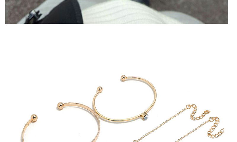Fashion Gold Circle Arrow Four-piece Bracelet,Fashion Bangles