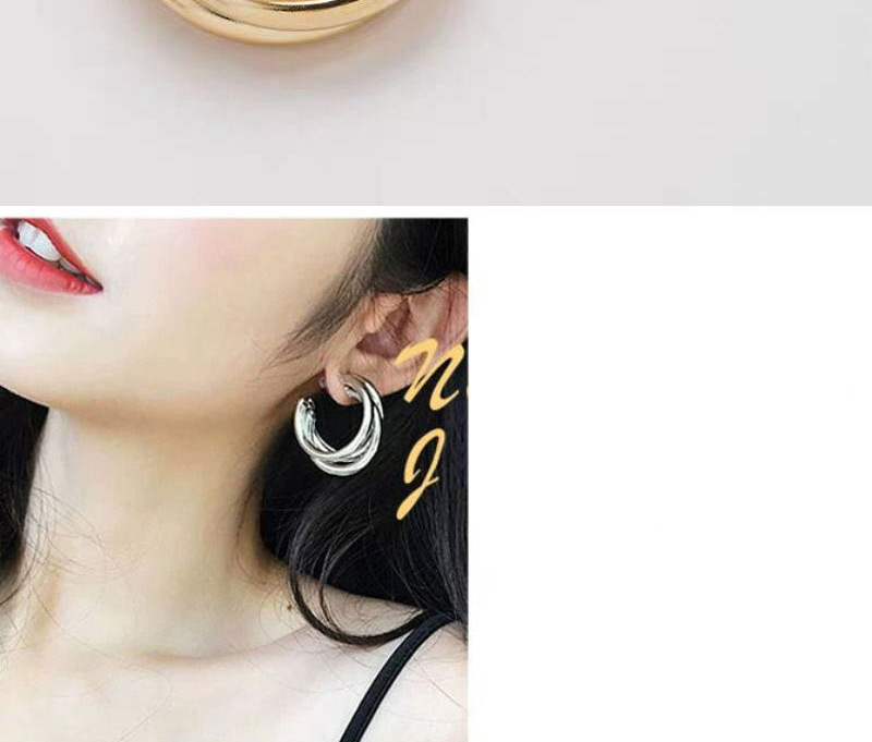 Fashion Gold Metal Earrings,Drop Earrings