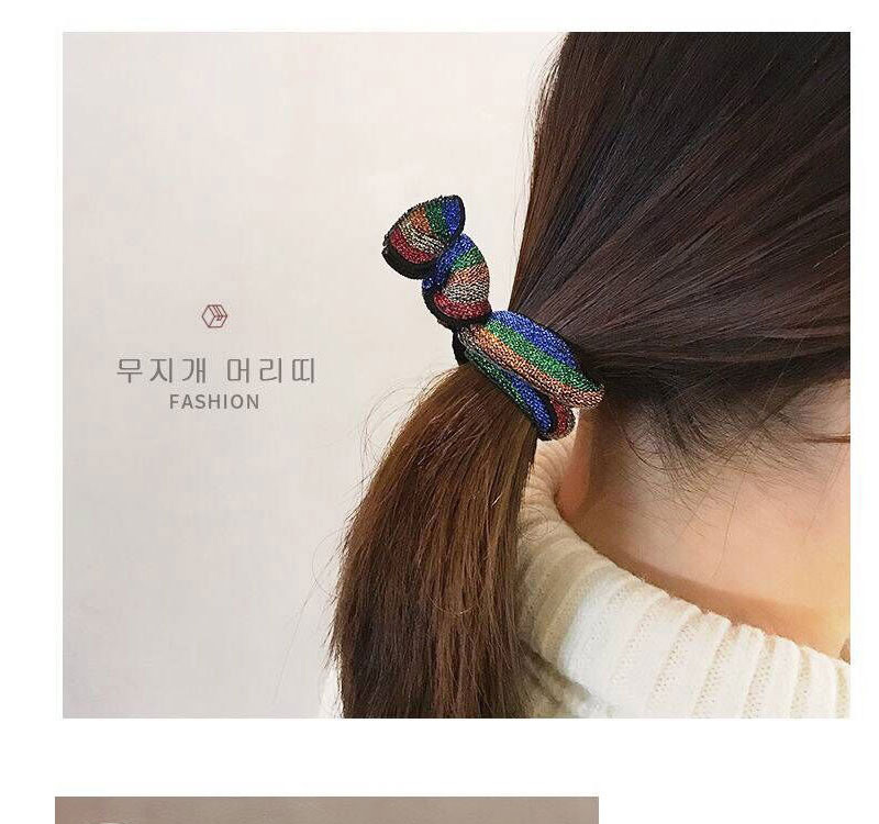 Fashion Leopard Striped Knotted Hairline,Hair Ring