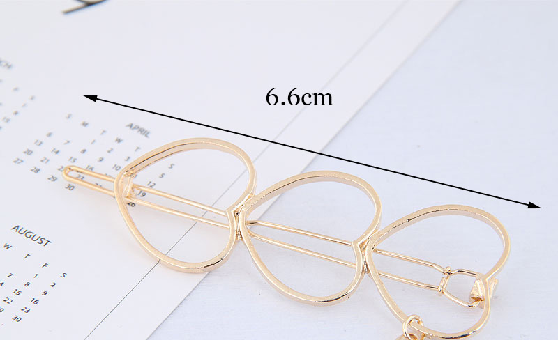 Fashion Gold Metal Five-pointed Star Hairpin,Hairpins