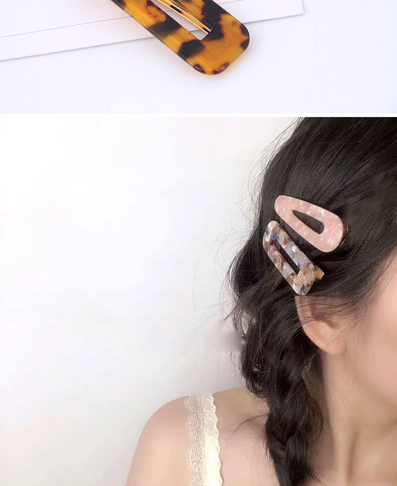 Fashion Black Square Clip,Hairpins