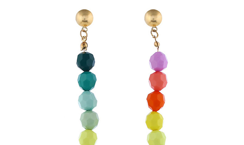 Fashion Color Colorful Earrings,Drop Earrings