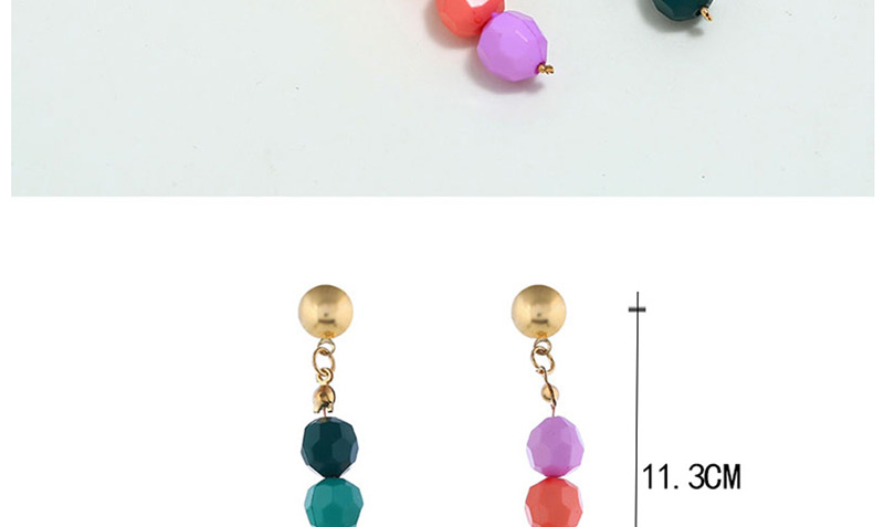 Fashion Color Colorful Earrings,Drop Earrings