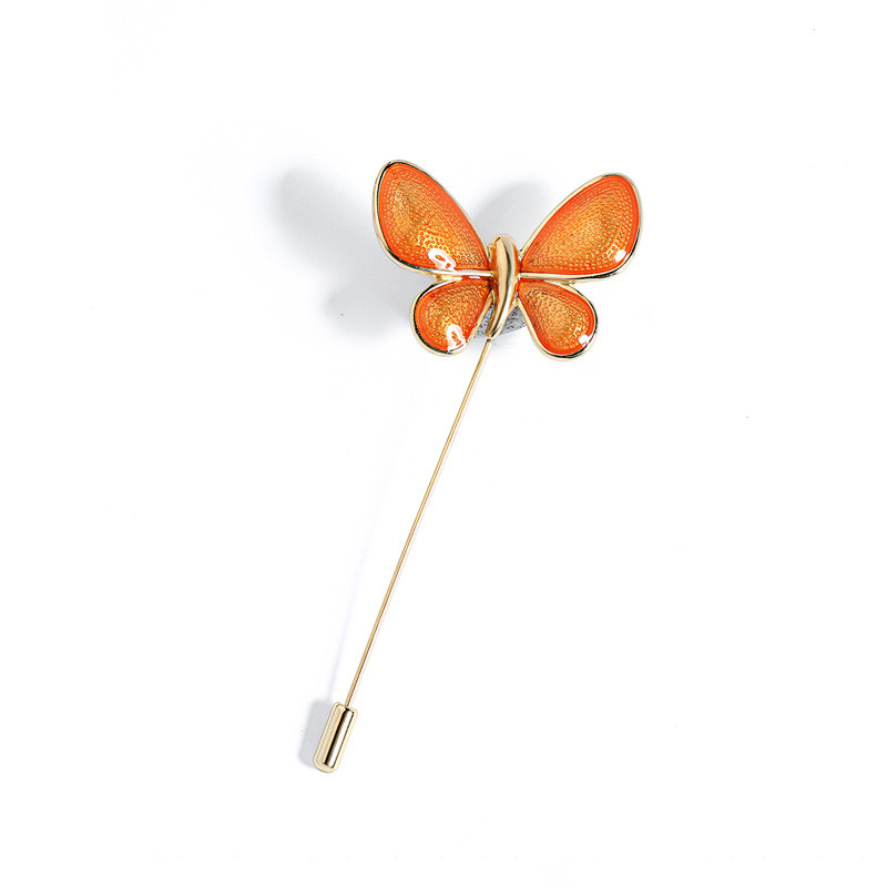 Fashion Plum Red Butterfly Shape Design Brooch,Korean Brooches
