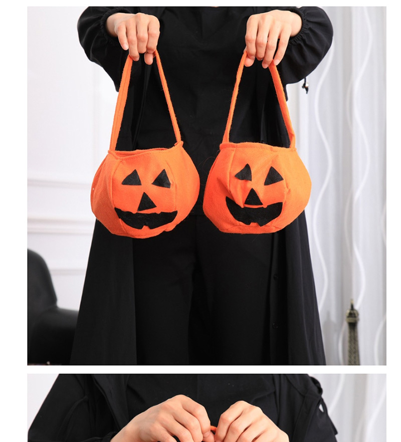 Fashion Orange Pumpkin Shape Design Cosplay Bag,Festival & Party Supplies