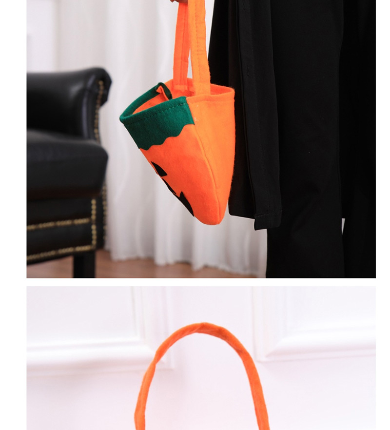 Fashion Orange Pumpkin Shape Design Cosplay Bag,Festival & Party Supplies