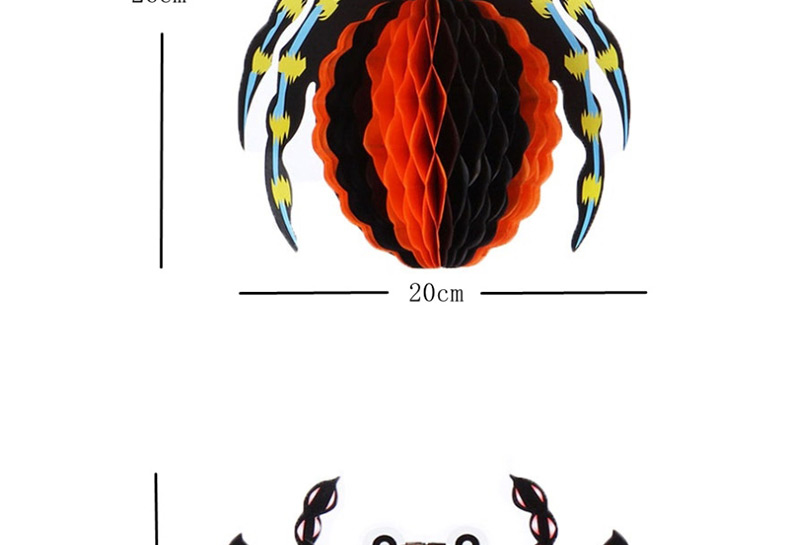 Fashion Red+black Spider Shape Design Cosplay Props,Festival & Party Supplies