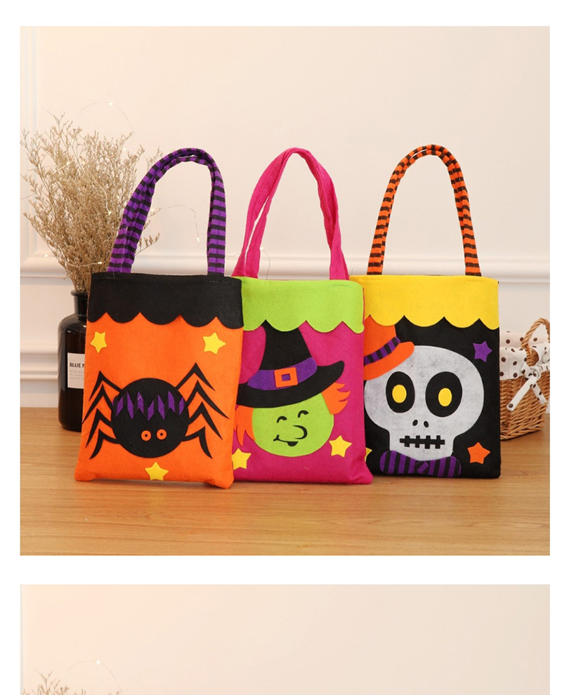 Fashion Multi-color Skull Pattern Decorated Cosplay Bag,Festival & Party Supplies