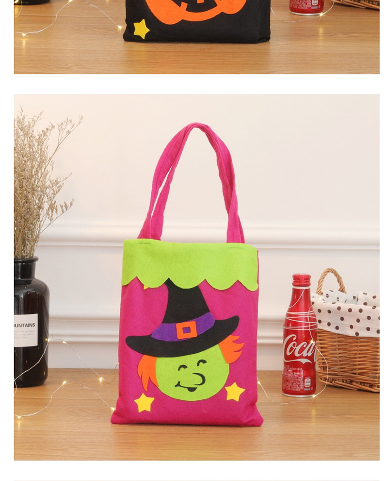 Fashion Black Ghost Pattern Decorated Cosplay Bag,Festival & Party Supplies