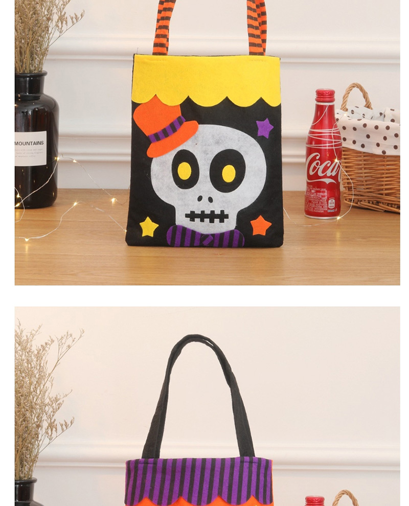 Fashion Multi-color Skull Pattern Decorated Cosplay Bag,Festival & Party Supplies