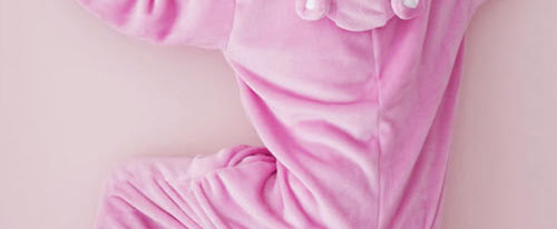 Fashion Pink Leopard Shape Decorated Pajamas,Cartoon Pajama