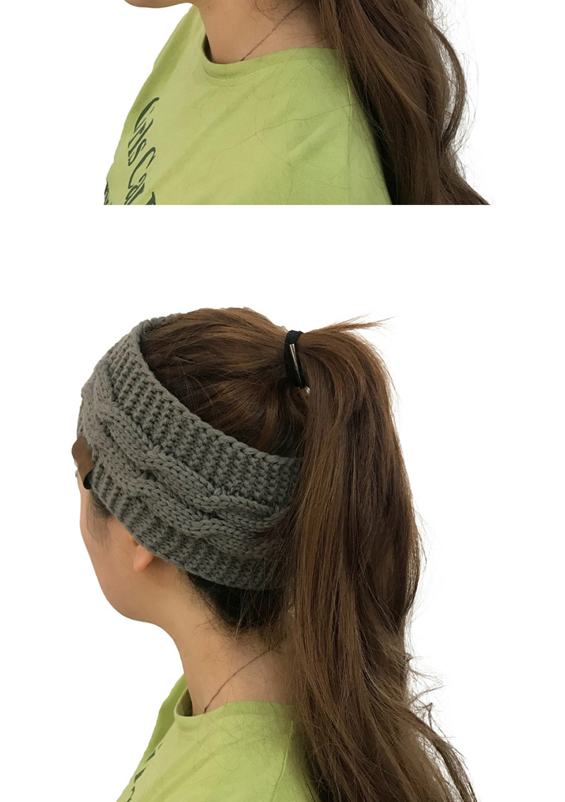 Fashion Dark Gray Letter Pattern Decorated Hat,Knitting Wool Hats
