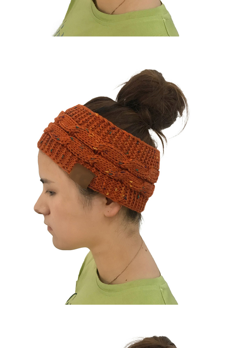 Fashion Dark Orange Letter Pattern Decorated Hat,Knitting Wool Hats