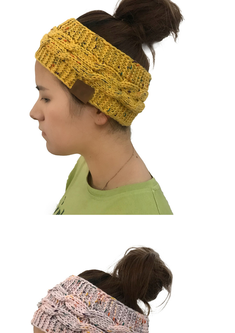 Fashion Yellow Letter Pattern Decorated Hat,Knitting Wool Hats
