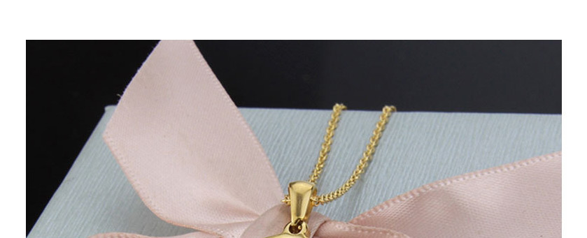 Fashion Gold Color Letter M Shape Decorated Necklace,Necklaces