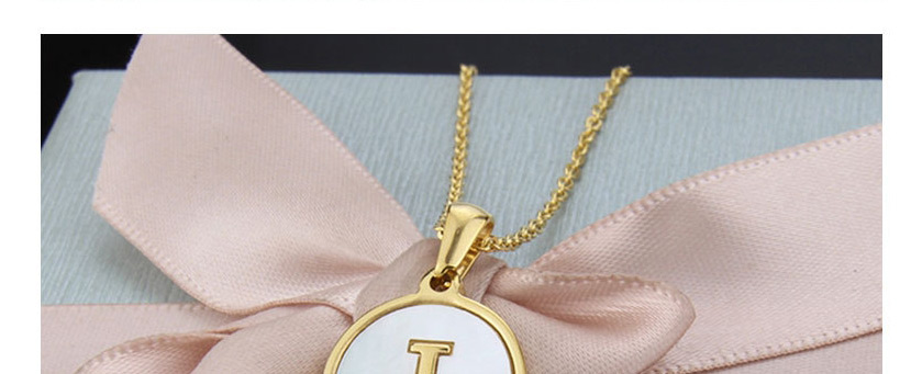 Fashion Gold Color Letter O Shape Decorated Necklace,Necklaces