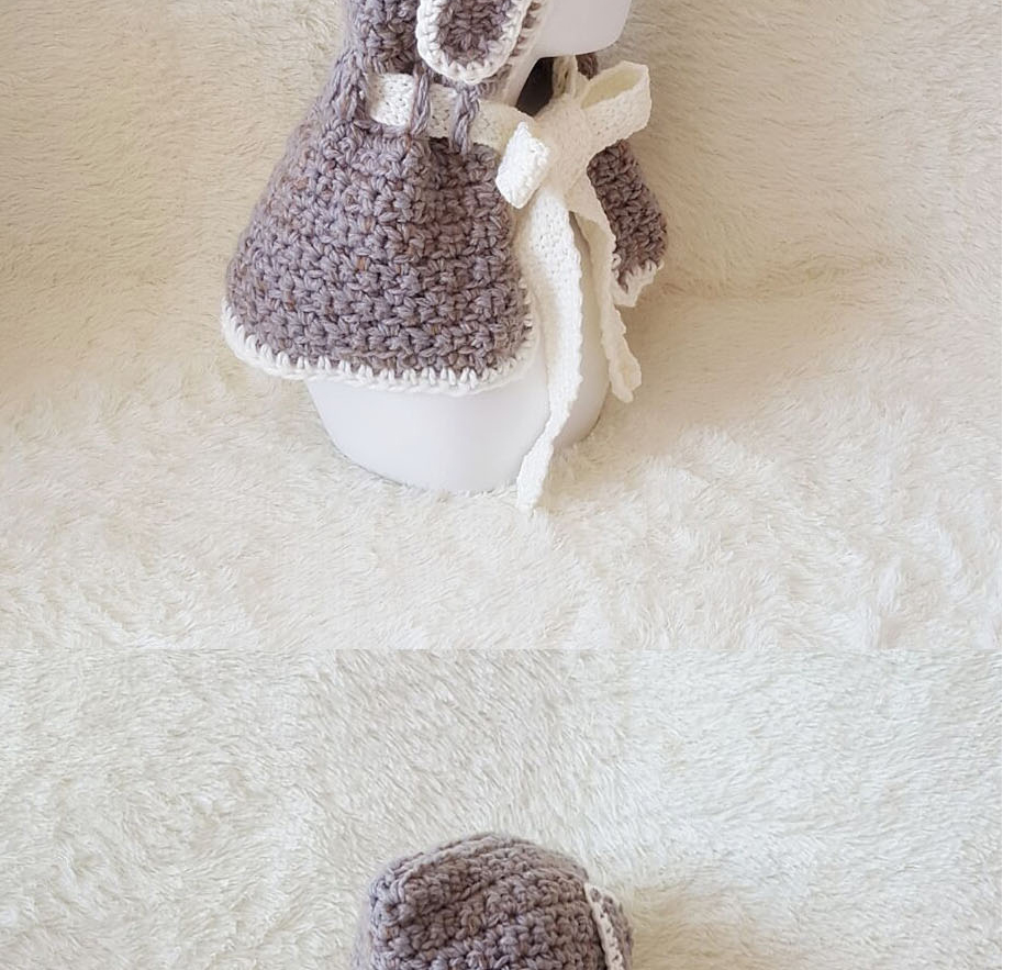 Lovely Gray Cartoon Rabbit Shape Design Child Hat,Knitting Wool Hats