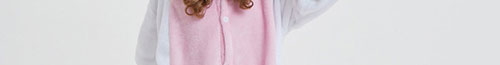 Fashion Light Pink Unicorn Shape Design Thicken Pajamas,knitting Wool Scaves