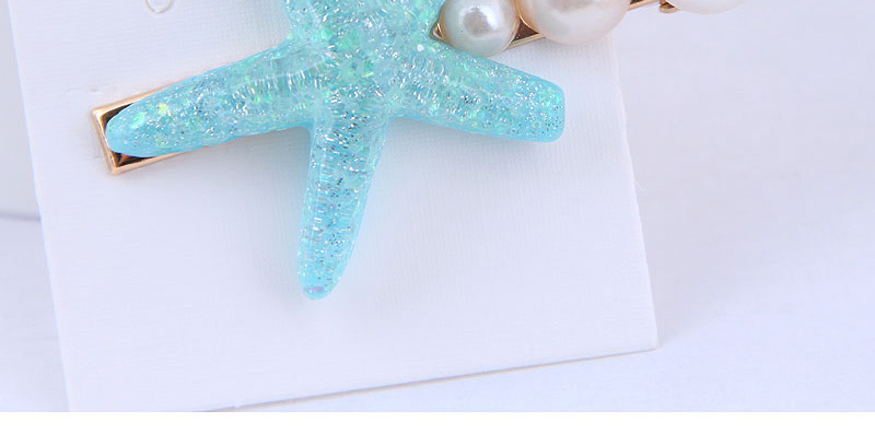 Fashion White Starfish Hairpin,Hairpins