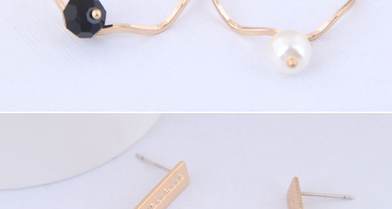 Fashion Gold Metal Ring Earrings,Drop Earrings