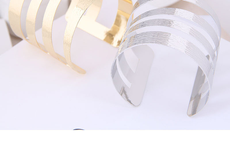 Fashion Silver Metal Opening Bracelet,Fashion Bangles
