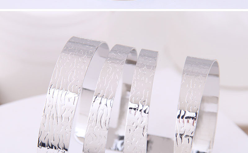 Fashion Silver Metal Opening Bracelet,Fashion Bangles