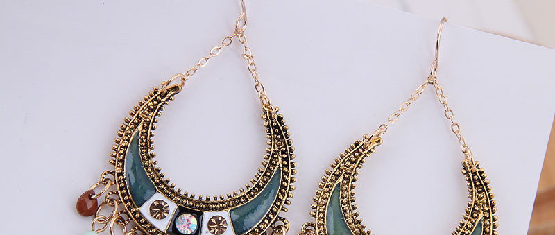 Fashion Gold Metal Earrings,Drop Earrings