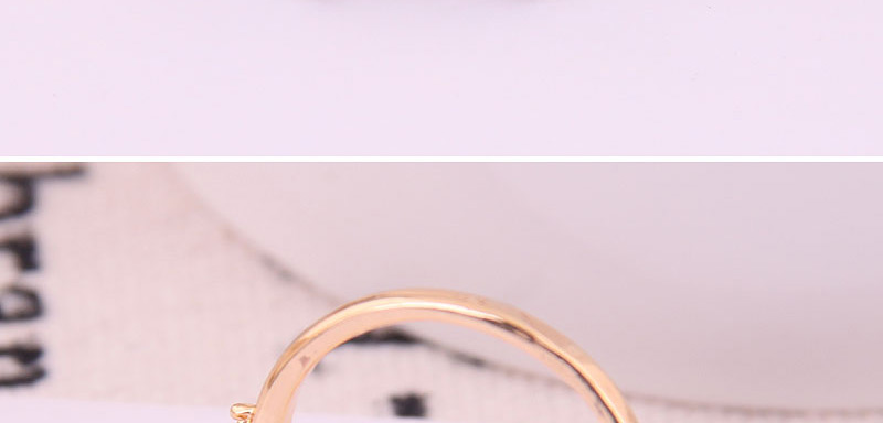 Fashion Silver Inlaid Zircon Leaf Open Ring,Fashion Rings