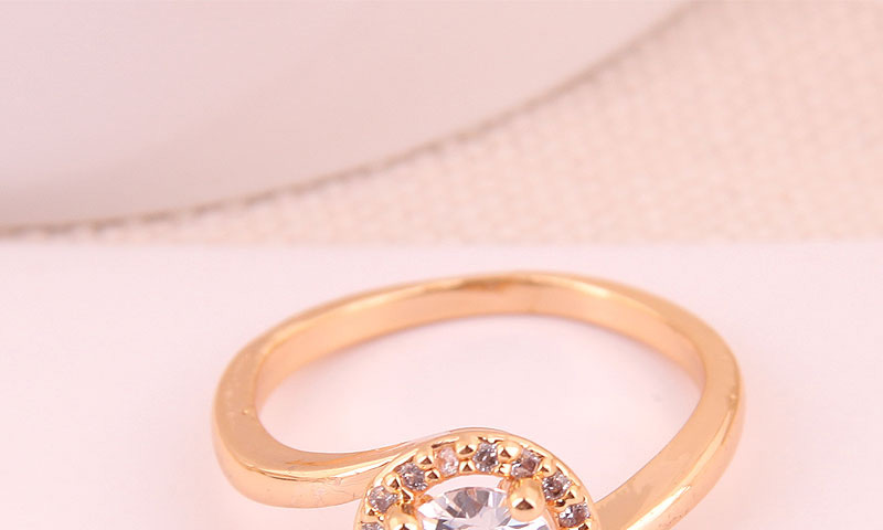 Fashion Silver Inlaid Zircon Ring,Fashion Rings