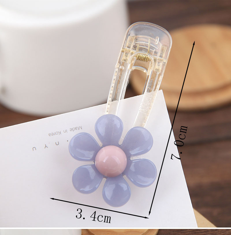 Fashion Pink Jelly Resin Hairpin,Hairpins