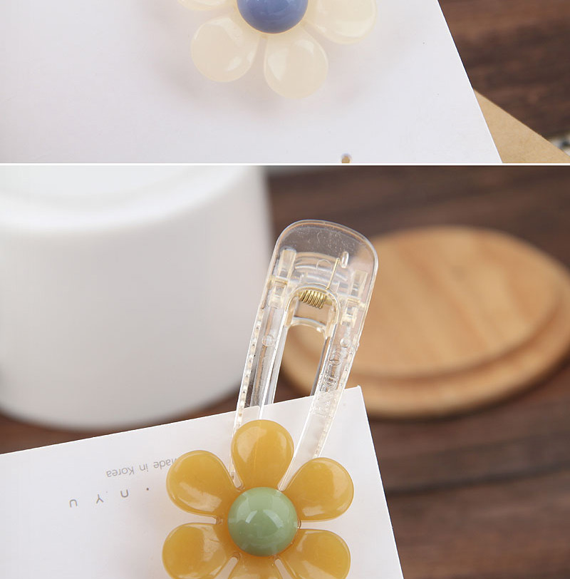 Fashion White Jelly Resin Hairpin,Hairpins