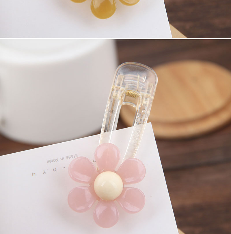 Fashion White Jelly Resin Hairpin,Hairpins