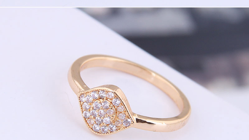 Fashion Silver Inlaid Zircon Ring,Rings