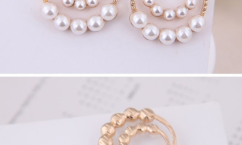 Fashion Pink Pearl Female Earrings,Drop Earrings