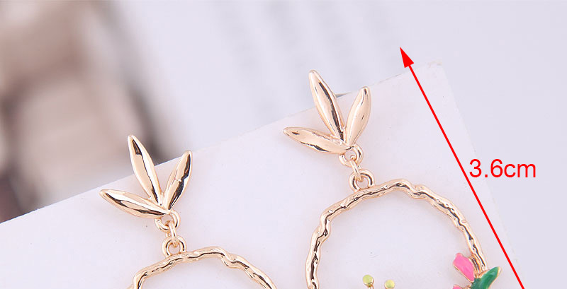 Fashion White Simple Insect Earring,Drop Earrings