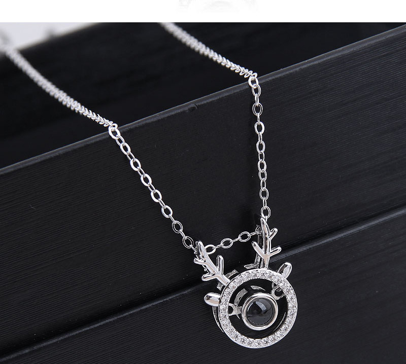 Fashion Silver Copper Plated Gold All The Way (deer) Has Your Necklace,Necklaces