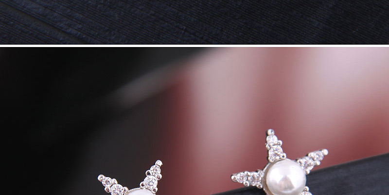 Fashion Silver Copper Micro-inlaid Zircon Meteor Asymmetrical Earrings,Stud Earrings