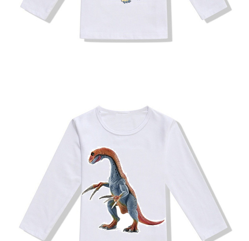 Fashion White Dinosaur 3d Printed Children