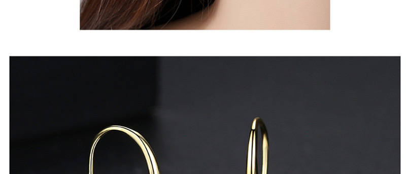 Fashion Color Love Copper And Zirconium Earrings Ear Hooks,Earrings