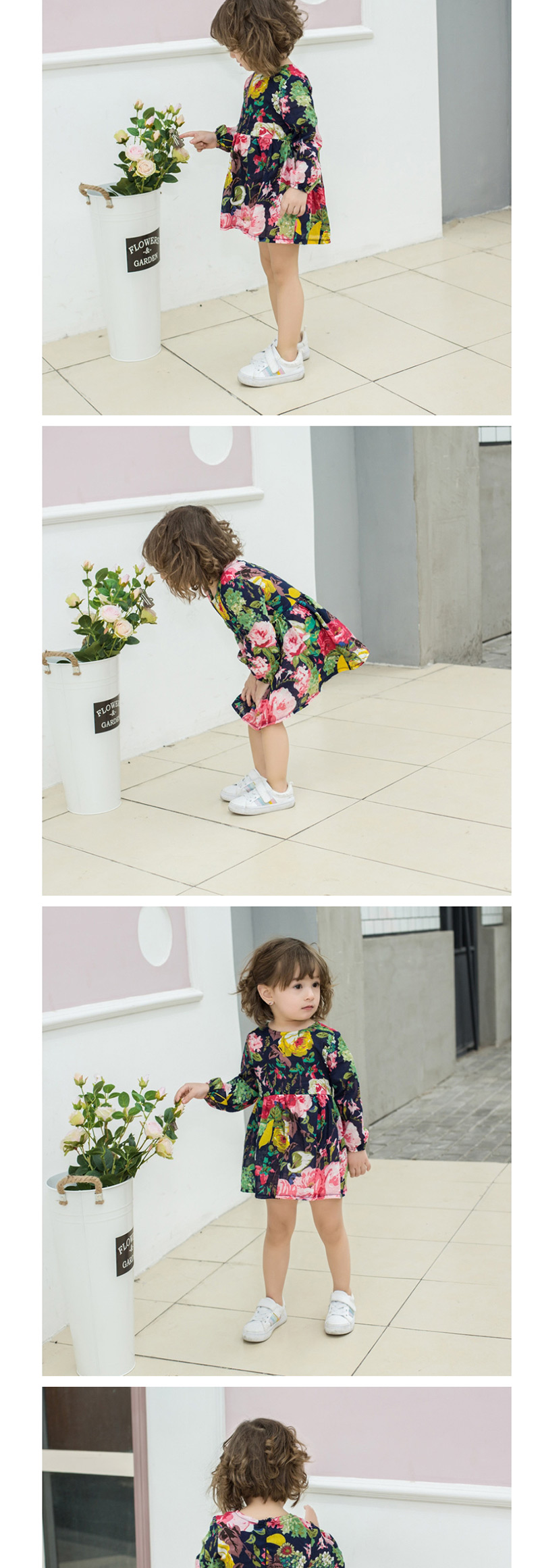 Fashion Leaves Printed Children