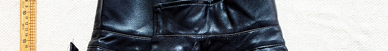 Fashion Black Black Pu Irregular High Waist Skirt,Pants