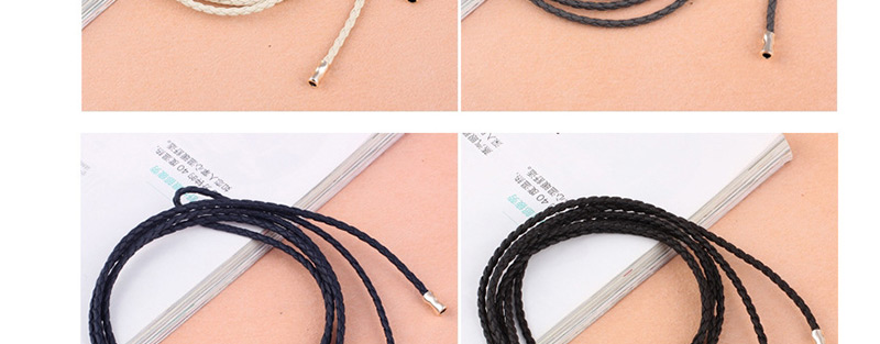 Fashion Camel Alloy Pendant Knitted Knot,Thin belts