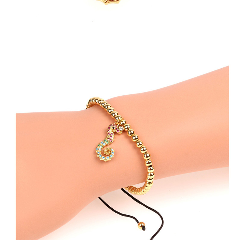 Fashion Seahorse Crab Hippocampus Micro-inlaid Zircon Bracelet,Bracelets