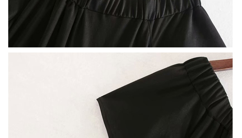 Fashion Black One-necked Strapless Jumpsuit,Bodysuits