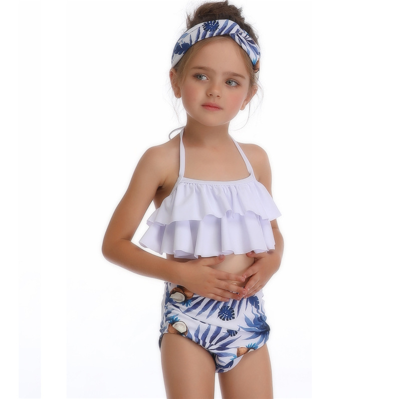Fashion Polka-dot Pants Ruffled Children