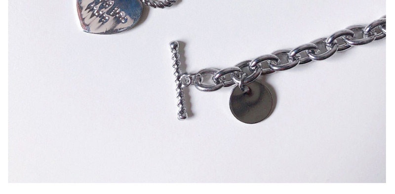 Fashion Silver Lettering Love Necklace,Pendants