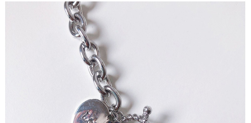 Fashion Silver Lettering Love Necklace,Pendants