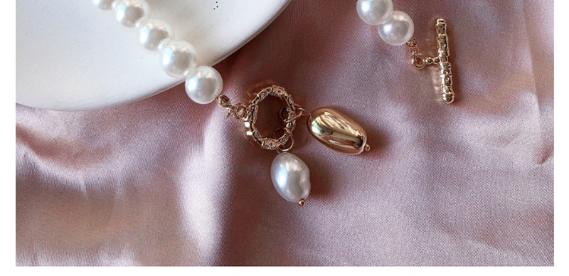 Fashion Gold Pearl Necklace,Pendants