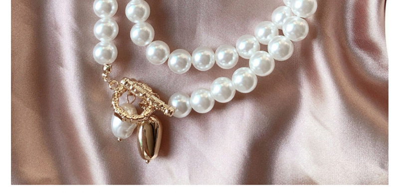 Fashion Gold Pearl Necklace,Pendants